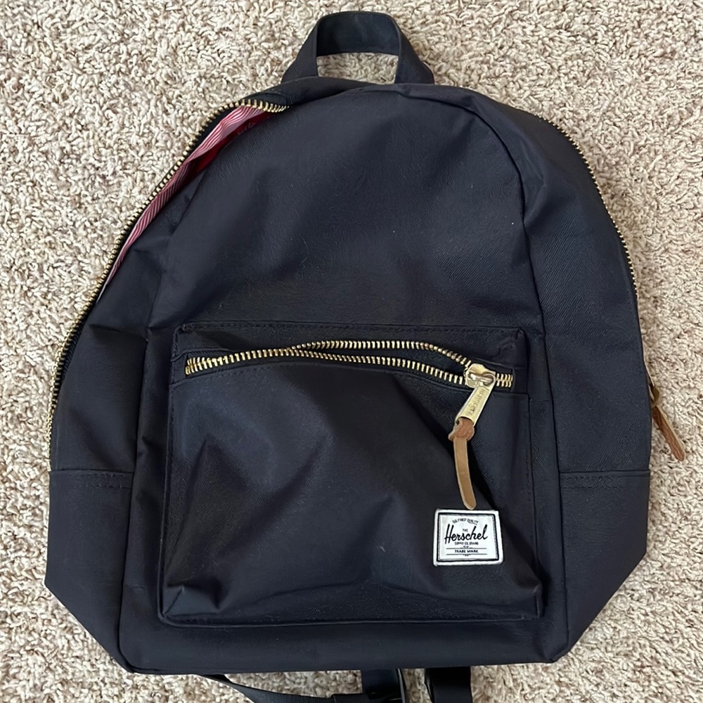 Herschel black backpack